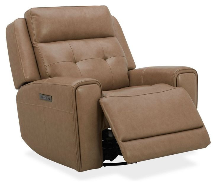 Worthington York Sand Leather 87" Zero Gravity Power Reclining Living Room Set with USB Charging