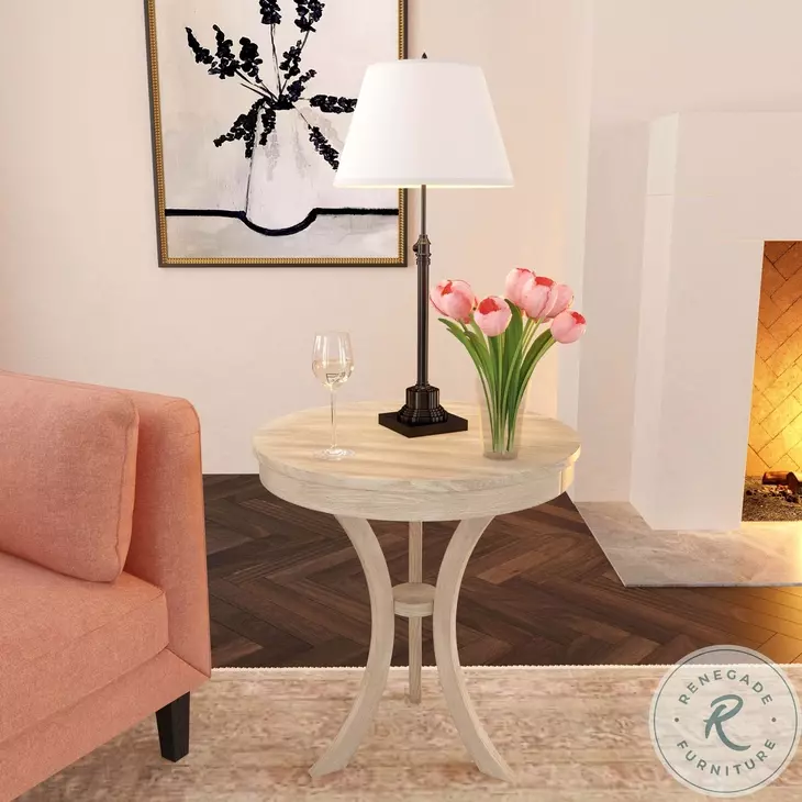 Gerard Gray Round Side Table