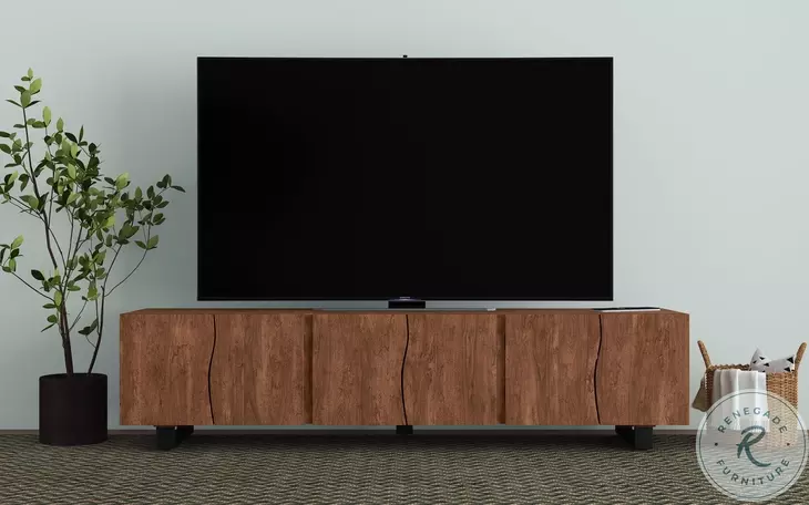 Trask Mango Brown 86" TV Stand