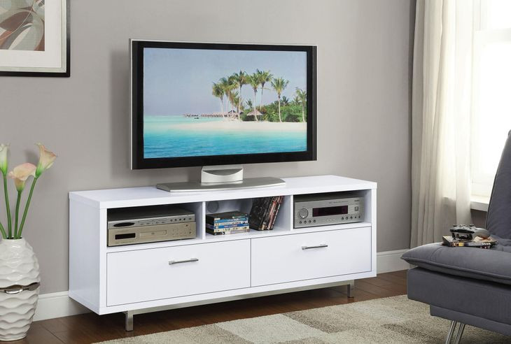 Casey White TV Console