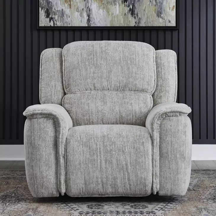 Clayfield Galactic Parchment Zero Gravity Triple Power Recliner with USB Charging
