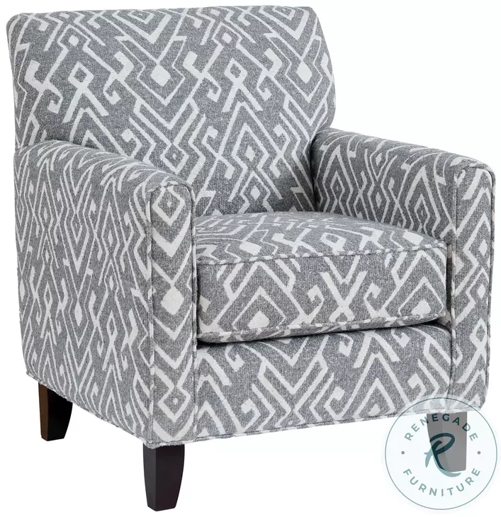 Wowza Chevy Storm Rounded Arms Accent Chair