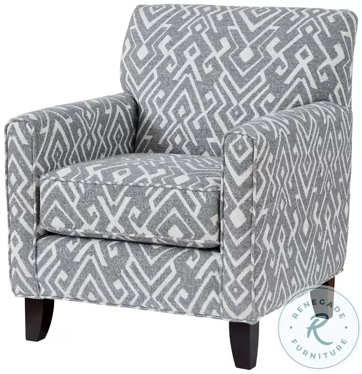 Wowza Chevy Storm Rounded Arms Accent Chair