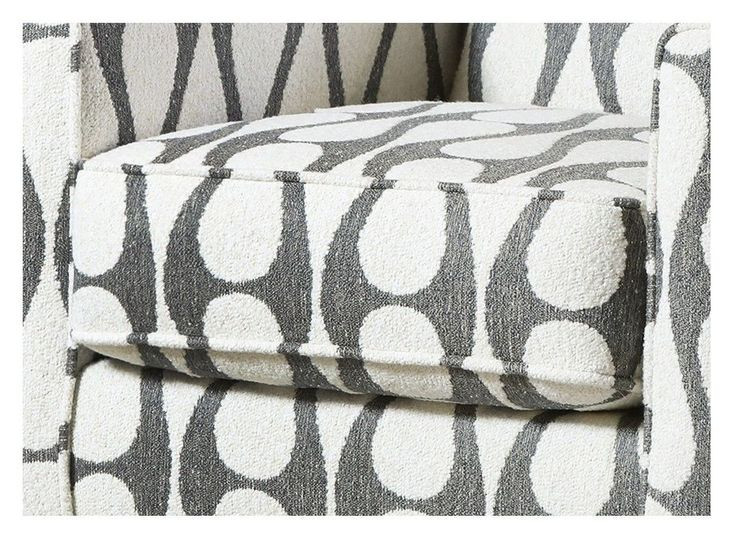 Contour Natural Hourglass Denim Performance Fabric Accent Chair