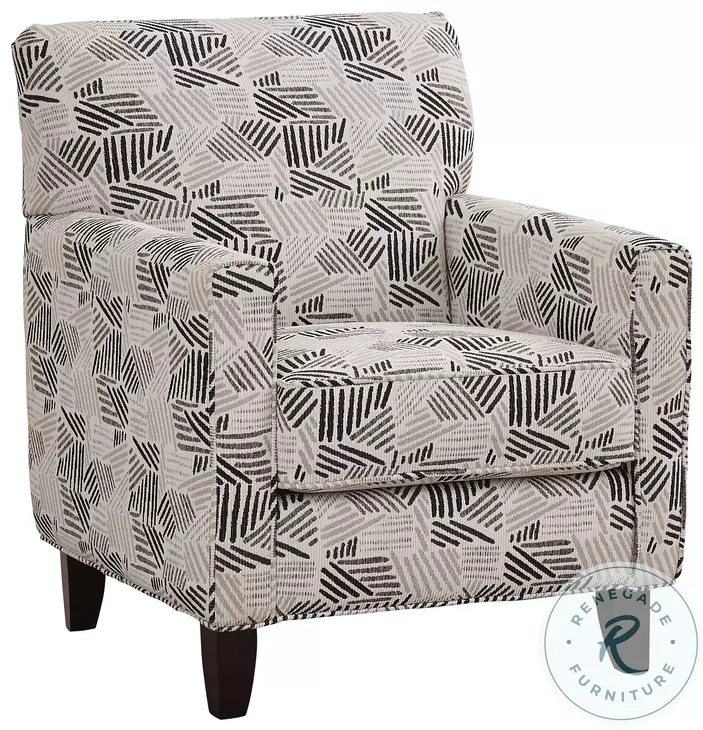 Wowza Yorkshire Slate Rounded Arms Accent Chair