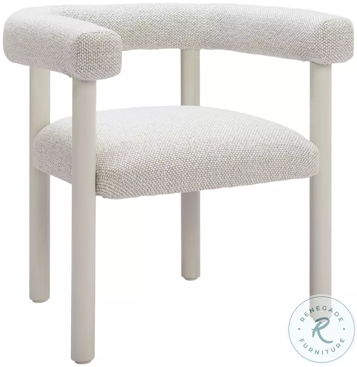 Sunbath White Outdoor Dining Chair Set Of 2