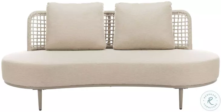 Ruhe Beige 74" Sofa