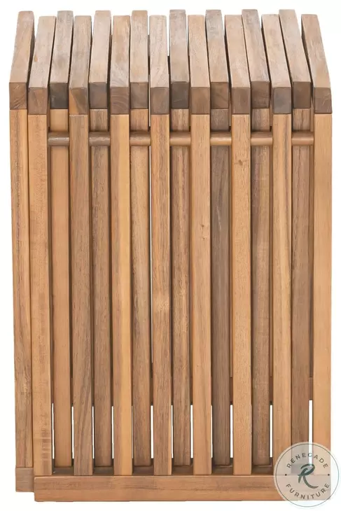 Riviera Natural Outdoor Extendable Stool Set Of 2