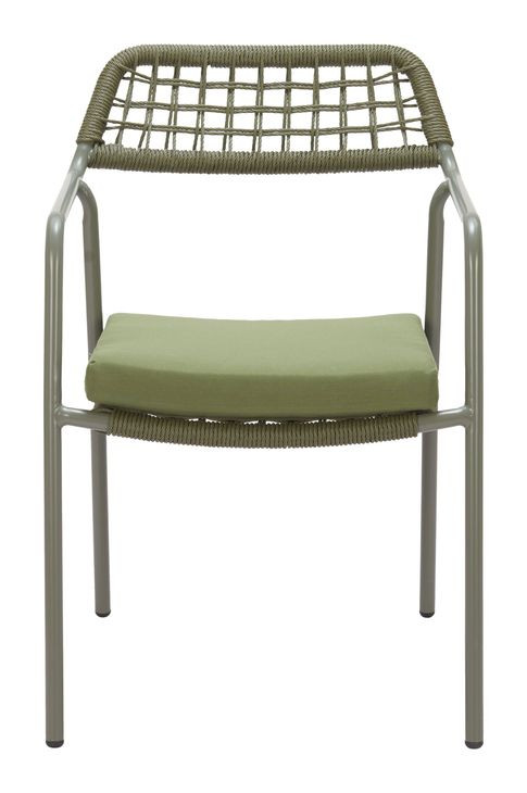 Rio Green Upholstered Outdoor Dining Chair Set of 2