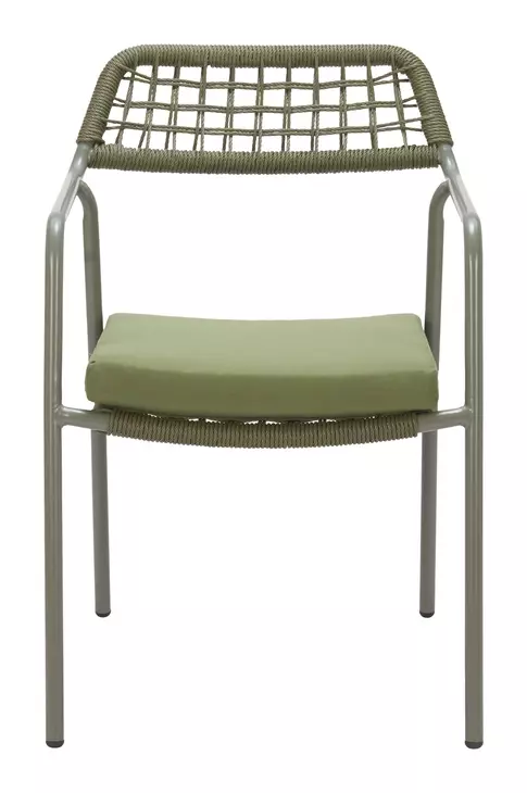 Rio Green Upholstered Outdoor Dining Chair Set of 2