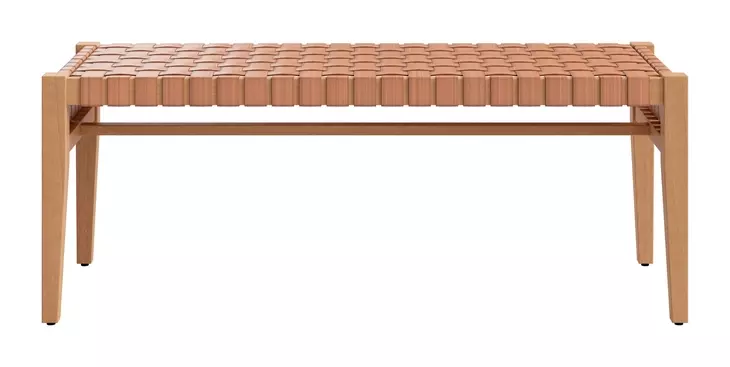 Mizuya Brown Outdoor Dining Bench