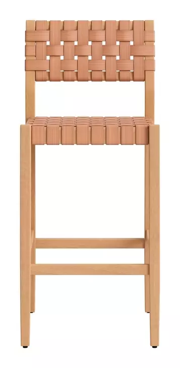 Mizuya Brown Outdoor Bar Stool