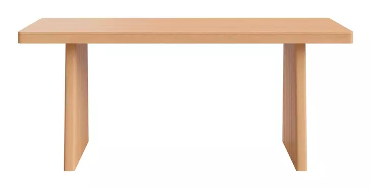 Nimone Natural Outdoor 71" Rectangular Dining Table