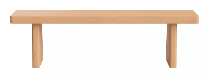 Nimone Natural Outdoor Dining Bench