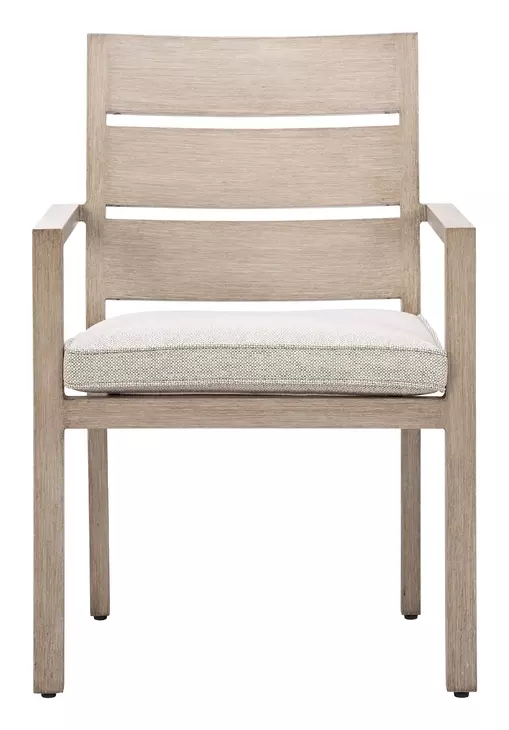 Reefline Green Upholstered Outdoor Dining Chair Set of 2