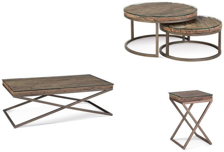 Cambria Bronze and Brown Square Glass Top End Table