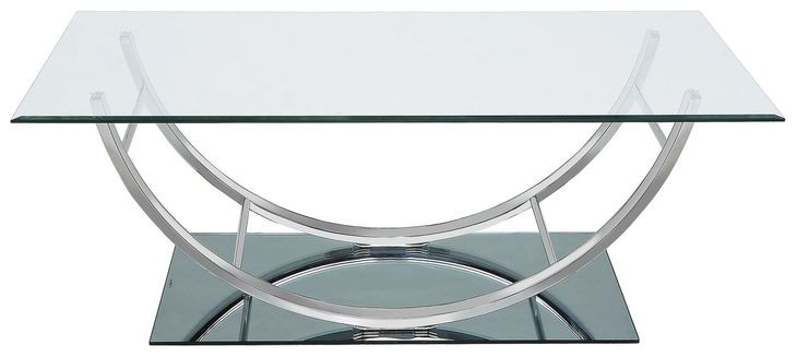 Danville Chrome U Shape Coffee Table