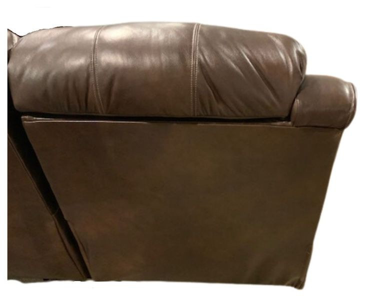 Cagney Chocolate Leather 63" Power Reclining Loveseat with USB Charging