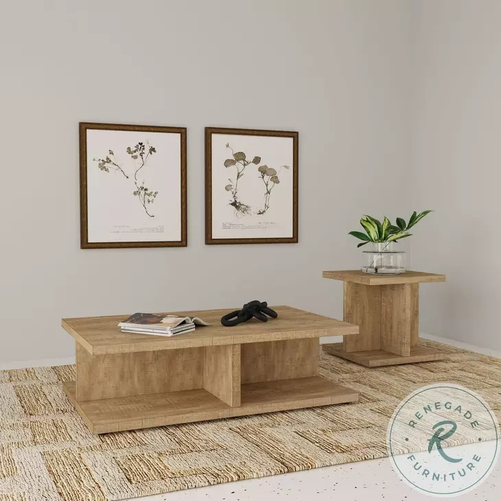 Cortona Mango Square End Table