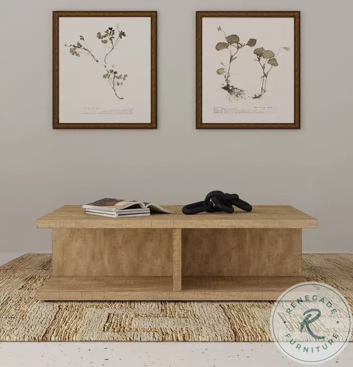 Cortona Mango Square Occasional Table Set