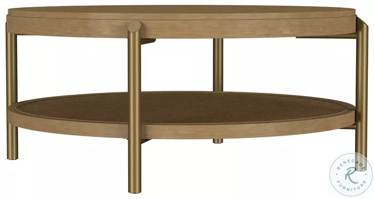Arini Sand Wash Round Coffee Table