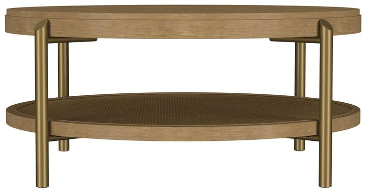 Arini Sand Wash Round Coffee Table