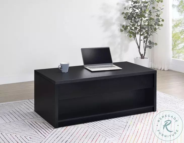 Knapp Black Lift Top Occasional Table Set