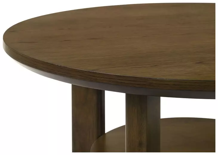 Ottowa Brown Round End Table