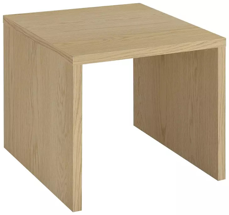 Canoga Light Oak Rectangular Lift Top Occasional Table Set