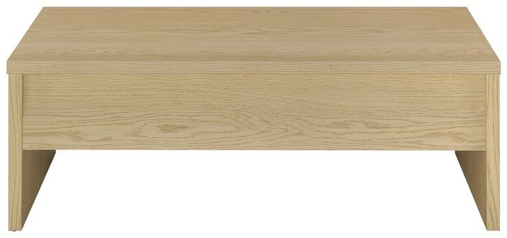 Canoga Light Oak Rectangular Lift Top Cocktail Table