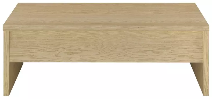 Canoga Light Oak Rectangular Lift Top Coffee Table