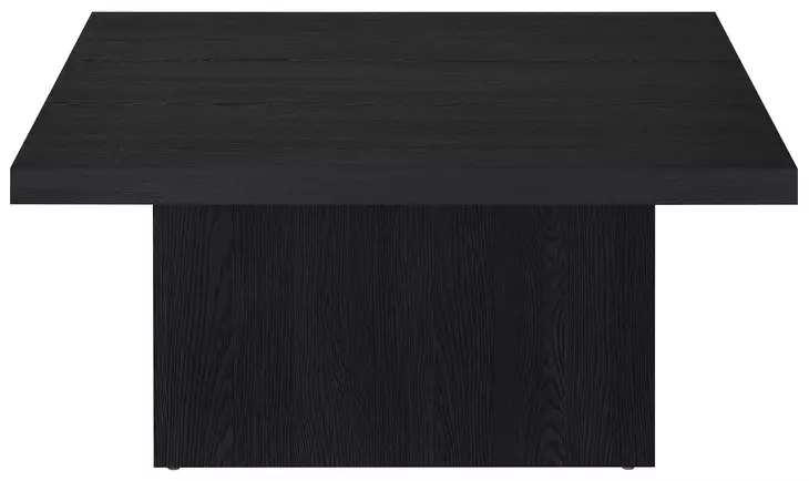 Devar Black Square Coffee Table