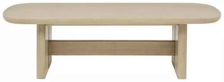Kailani Beige Oak Rectangular Coffee Table
