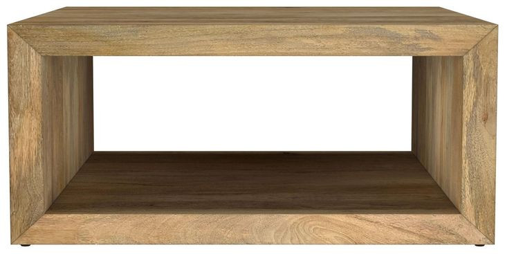 Benton Natural Square Coffee Table