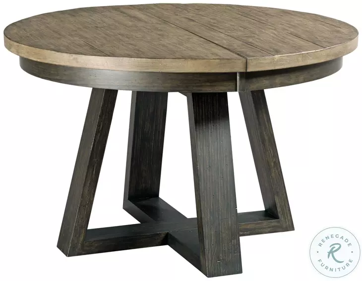 Plank Road Charcoal Extendable Dining Table