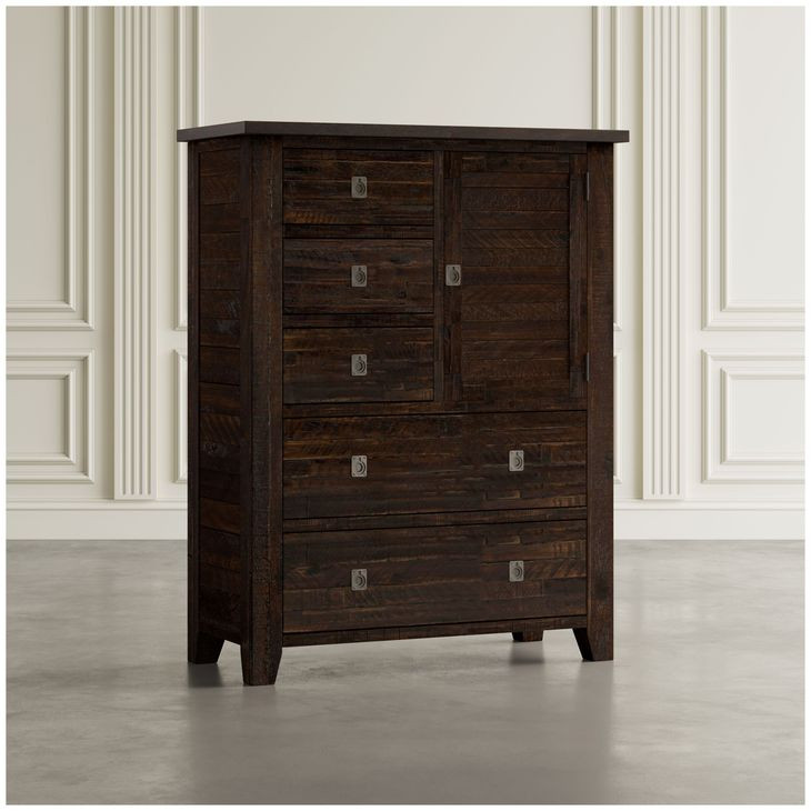 Kona Grove Chocolate Dark Brown Door Chest