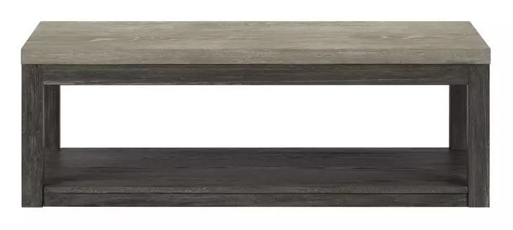 Piedmont Charcoal and Ash Rectangular Cocktail Table