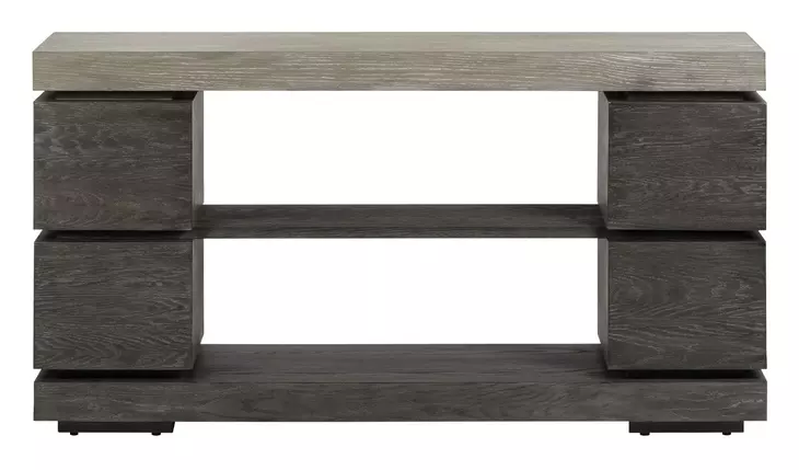 Piedmont Charcoal and Ash Rectangular Sofa Table