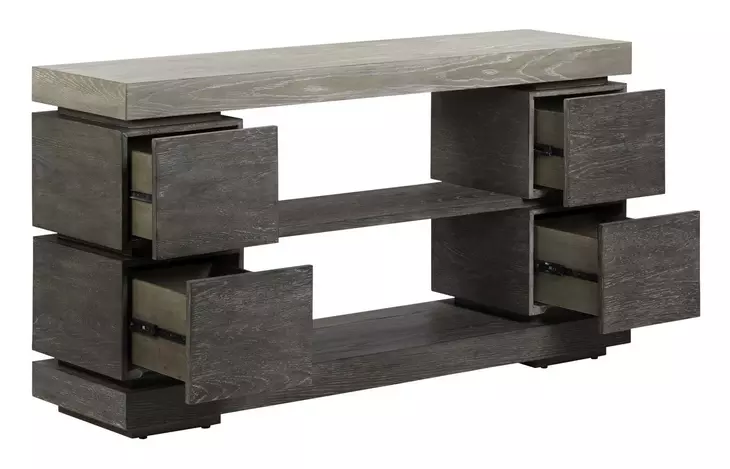 Piedmont Charcoal and Ash Rectangular Occasional Table Set