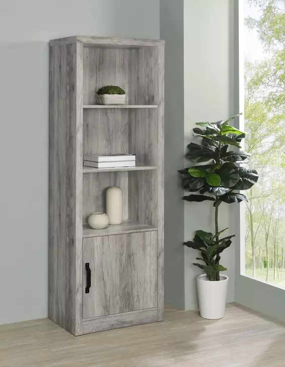 Burke Gray Driftwood Media Tower