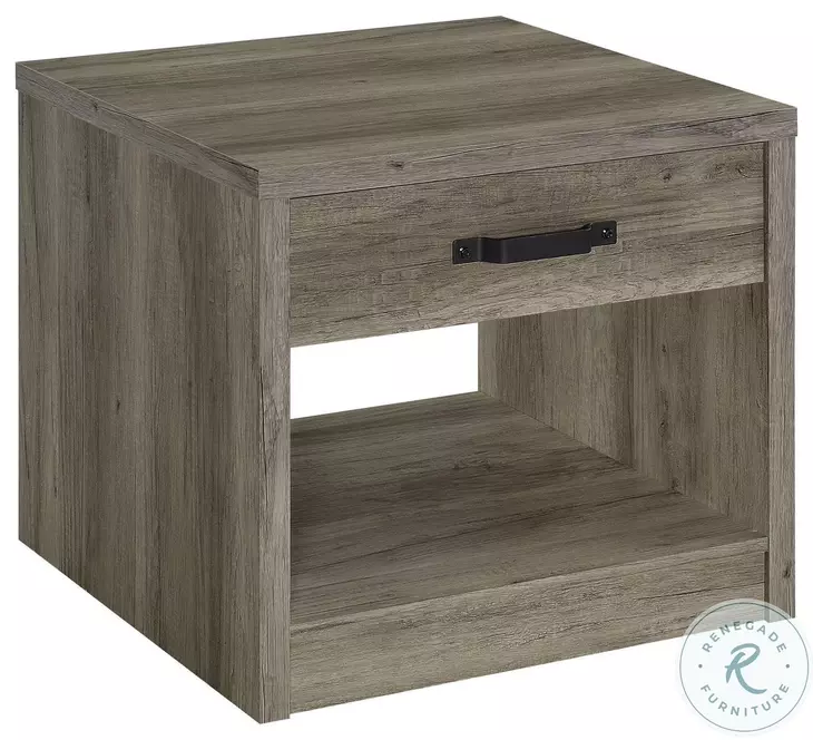 Felix Gray Driftwood End Table