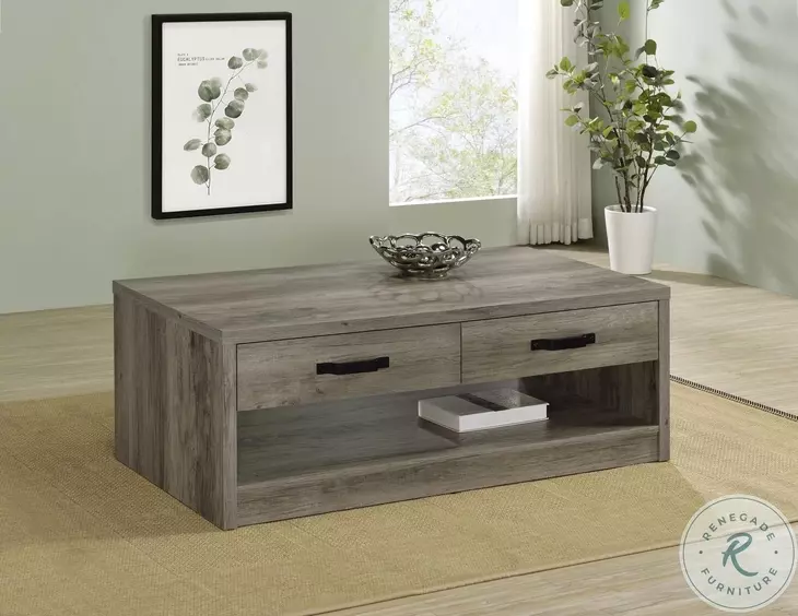 Felix Gray Driftwood Occasional Table Set