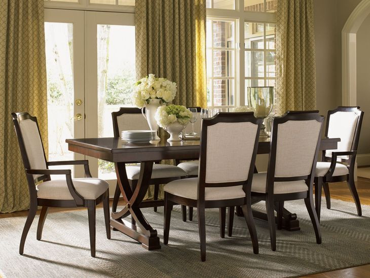 Candace Kensington Place Gray Upholstered Side Chair