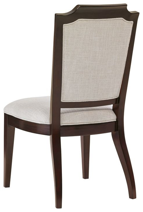 Candace Kensington Place Gray Upholstered Side Chair