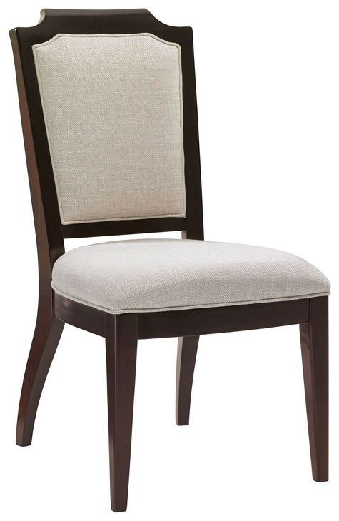 Candace Kensington Place Gray Upholstered Side Chair