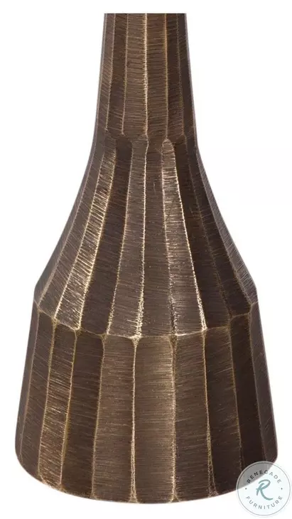 Bowman Antique Brass Accent Table