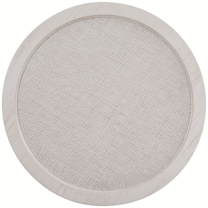 Korey White Wash Mindi 78" Rectangular Glass Top Dining Table