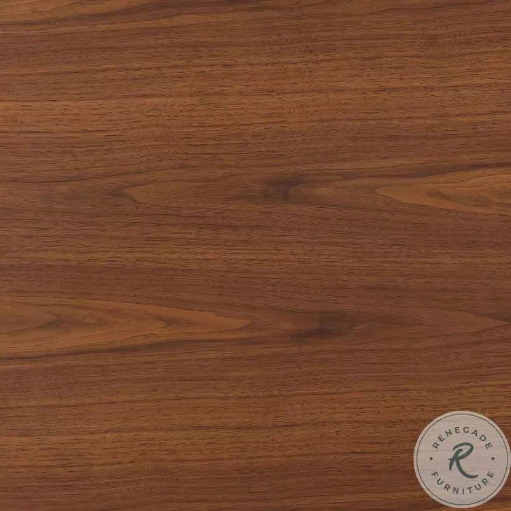 Eason Walnut And Black 2 Piece Coffee Table Set