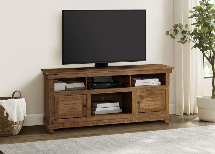 Payne Distressed Brown 60" TV Stand