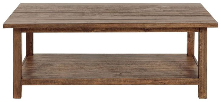 Payne Distressed Brown Coffee Table
